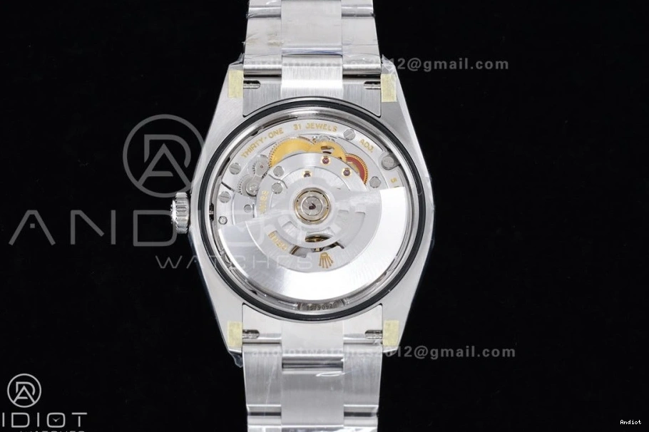 36mm Best VSF 126000 1:1 DD3230 V2 Dial Perpetual 904L Edition Red Steel Oyster 0409